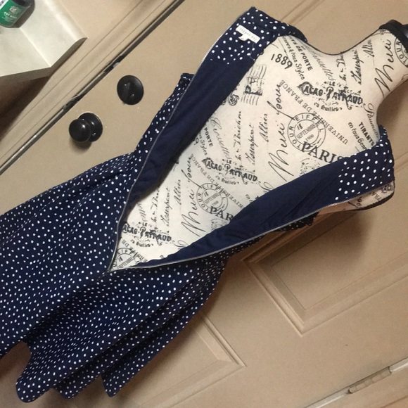 Dresses | Copper Key Halter Polka Dot Dress | Poshmark